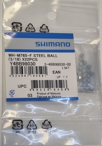 Shimano Shimano 3/16 Göbek Bilyası (22adet)