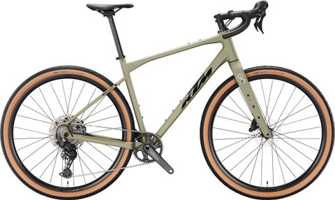 Ktm KTM Gravelator 25 - 28 Zoll - Diamant - 2026 - Cargo Green Matt/Black Glossy - Größe XL / 59 CM
