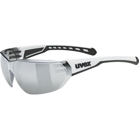 Uvex uvex Equate Sportbrille white matt mirror silver