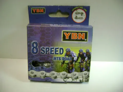 YBN YBN Bisiklet Zinciri 8 Dişli Uyumlu / Bisiklet
