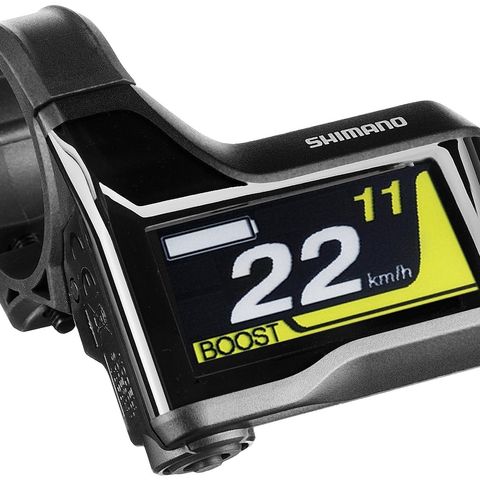 Shimano Shimano SC-E8000 Steps Display zwart