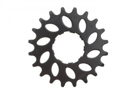 Kmc KMC Ritzel Nuvinci 20z 3/32 Chromoly schwarz - Steck-Zahnkranz