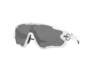 Oakley OAKLEY Jawbreaker Fietsbril Prizm Black Lens Mat Wit