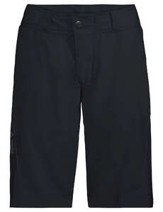 VAUDE VAUDE Ledro Fietsbroek Kort Met Zeem Zwart Dames