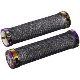 Supacaz Supacaz DK-07 Diamond Kush Elcik Black w/Oil Slick DH Star Ringz 34/129mm