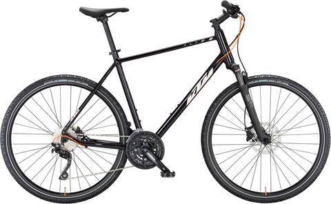 Ktm KTM X-Life Action - 28 Zoll - Diamant - flaming black (silver+orange matt) - Größe 51 CM
