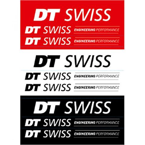 DT Swiss DT Swiss Aufkleber DT SWISS Stickerbogen One Size - Stickerbogen für Bike-Fans