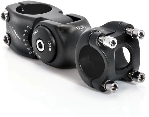 XLC XLC Comp A-Head Vorbau ST-T14 Alu verstellbar 25,4mm/0°-60° - schwarz - Größe 90 MM