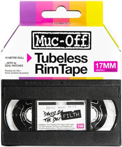 Muc Off Muc-Off Rim Tape 10m Felgenband - pink - Größe 17