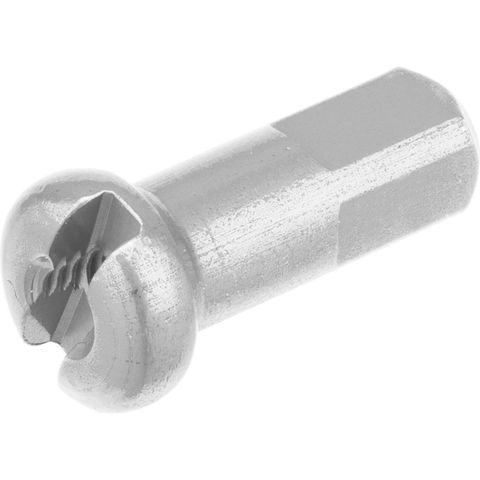 DT Swiss DT Swiss Alu-Nippel 2,0 mm - 100 Stück silber 12 mm