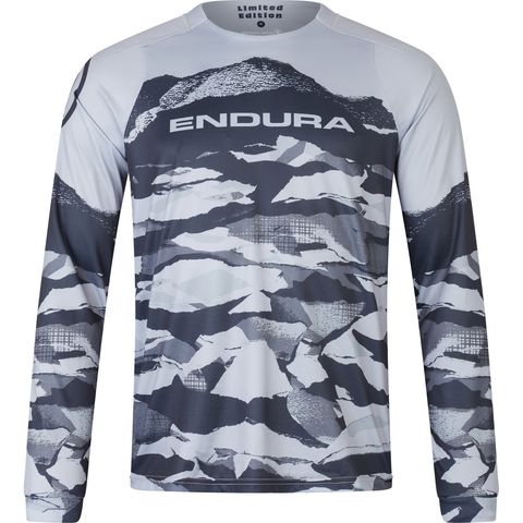 Endura Endura Mountain Camo LTD Printed L/S Trikot black