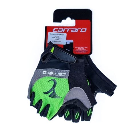 Carraro Carraro Kısa Parmak Eldiven V7C Yeşil -L Beden-