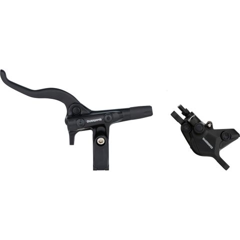 Shimano Shimano BR-MT410 + BL-M4100 Scheibenbremse J-Kit schwarz Vorderrad links (seitenspezifisch)