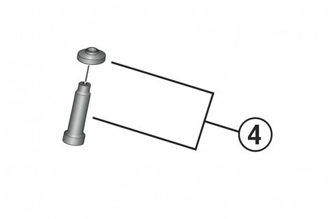 Shimano SHIMANO B-Achse & Halter für Standard-Montage RD-R7100 Achse - Ersatzteil für Schaltwerk