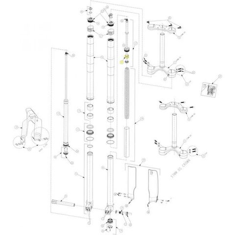 Manitou Manitou Topout Feder für Dorado Comp Standardgröße - präzise Dämpfungsperformance