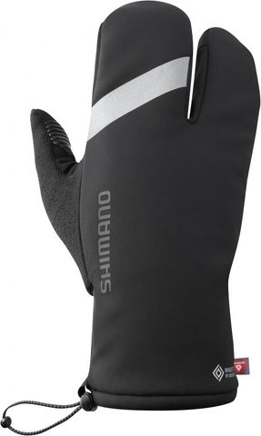 Shimano SHIMANO Windstopper Primaloft 2X2 Gloves Black L Handschuhe - 2X2