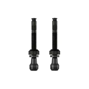 Schwalbe SCHWALBE Clik Ventiel SCV Tubeless Zwart Set 2 Stuks 40mm