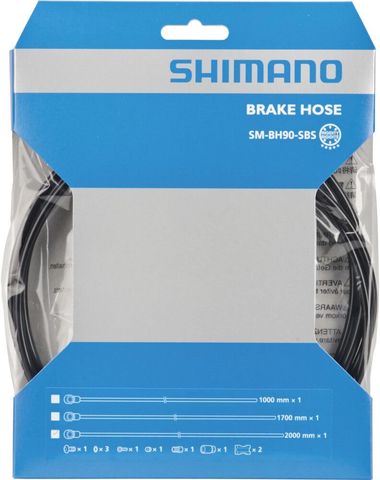 Shimano Shimano Bremsleitung SM-BH90-SBS, ZEE - 2000mm - schwarz - Größe 2000 mm