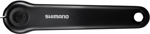 Shimano SHIMANO Kurbelarm E-BIKE SYSTEMS FC-E6100 rechts - 175 mm, Schwarz