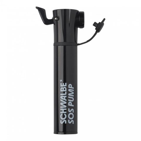Schwalbe Schwalbe SOS Pump Minipumpe AV/SV/SCV 6 bar mit Rahmenhalter
