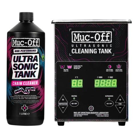 Muc Off Muc-Off Ultrasonic Cleaning Tank Bundel