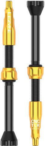 Lezyne Lezyne Tubeless Ventil CNC Aluminium SV - 60 mm - gold - Größe 60 mm