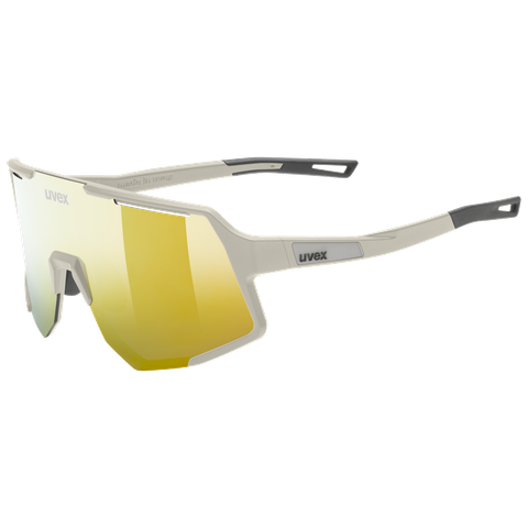 Uvex uvex SEQUENZE Sportbrille warm grey matt/mirror gold