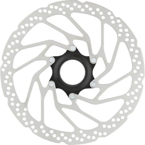 Shimano Shimano Bremsscheibe SM-RT30 Center Lock Magnet + Innenverzahnung silber 203 mm