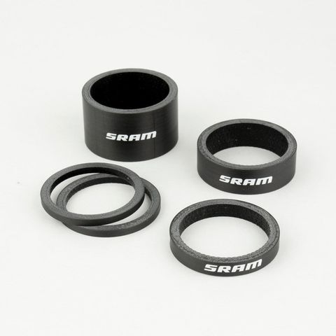 Sram SRAM balhoofdstel afstandshouder set UD carbon wit