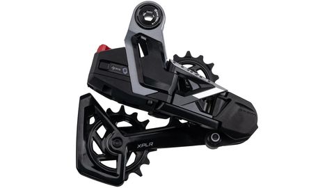 Sram SRAM Force AXS XPLR E1 solderen zonder batterij 13-speed zwart zwart/multicolor