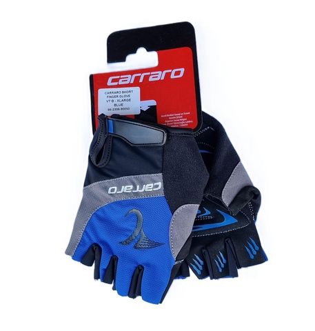 Carraro Carraro Kısa Parmak Eldiven V7B Mavi -L Beden-