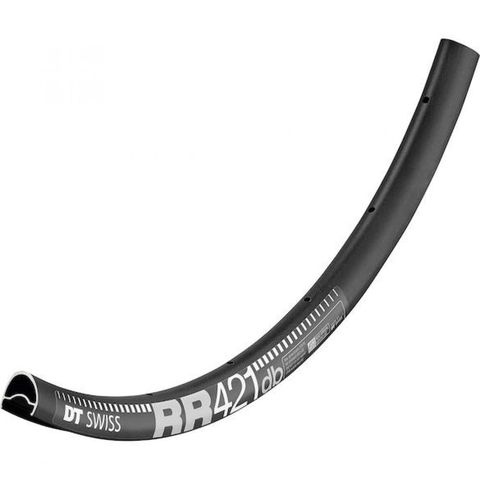 DT Swiss DTSwiss DT Swiss Felge RR 421 Asymmetric Disc 32 Loch Schwarz - leichte Rennrad-Upgrade-Felge