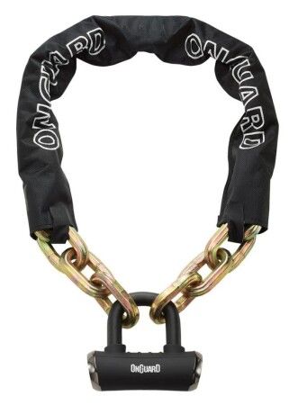 Onguard Onguard Motorsiklet Anahtarlı Kilit 8016 LX Beast 180cmX14 mm Siyah