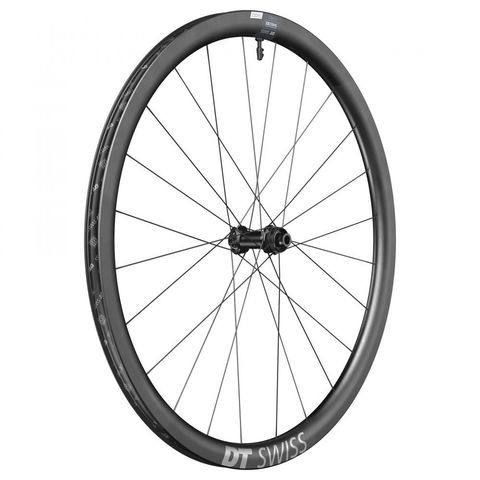 DT Swiss DTSwiss DT Swiss Laufrad CRC 1400 Spline Disc 622 x 22 mm Schwarz - leichtes Aero-Carbon-Hinterrad