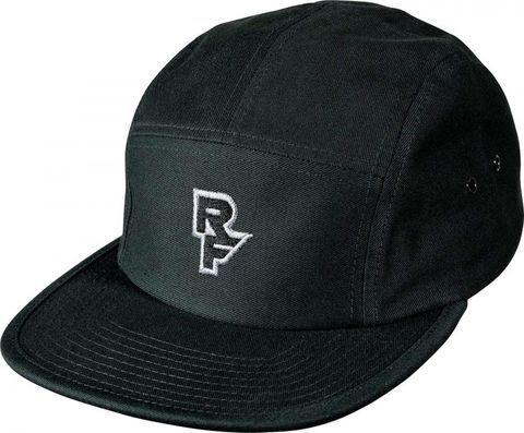 Race Face Race Face Logo 5 Panel Cap, black, one size - stylische Bike-Cap für Alltag & Trail