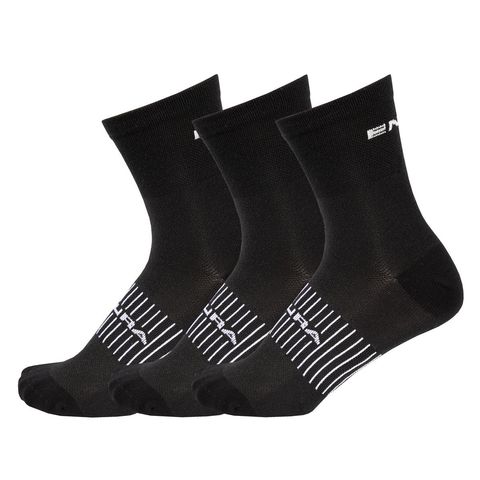 Endura Endura Coolmax® Race Socken (Dreierpack) - Schwarz S-M