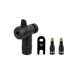 Topeak TOPEAK TurboFlow + Rapidhead Ventiel Adapterset