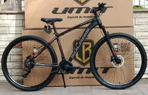 Umit ÜMİT 2952 SOLARIS SHIMANO HİDROLİK DİSK 29 JANT 18 KADRO BOYU M BEDEN ALUMINYUM SİYAH KIRMIZI