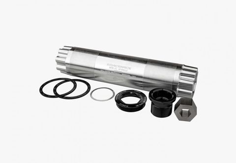 Race Face Race Face Cinch Kurbelachse 143,5 x 30 mm silber - steife, leichte Antriebsbasis