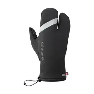 Shimano SHIMANO Windstop Primaloft 2x2 Handschoenen Zwart Heren S