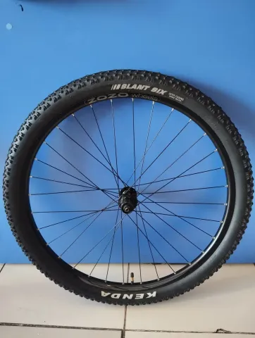 Shimano 27,5 DİSK LASTİKLİ ÖN JANT SET SHIMANO GÖBEK KENDA LASTİK