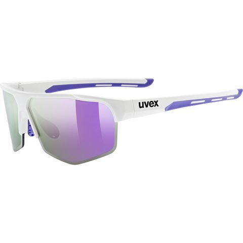 Uvex uvex Axos Set Sportbrille white matt mirror purple