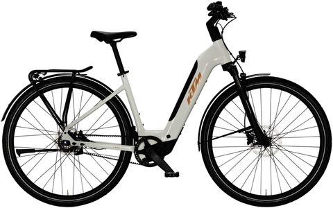 Ktm KTM Macina Superbelt SX 20 - 400 Wh - 28 Zoll - Tiefeinsteiger - 2027 - Metallic White - Größe 56 CM
