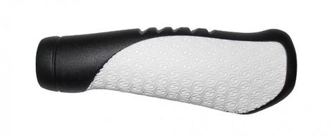 Sram SRAM Comfort Griffe weiß-schwarz - 133 mm, schwarz