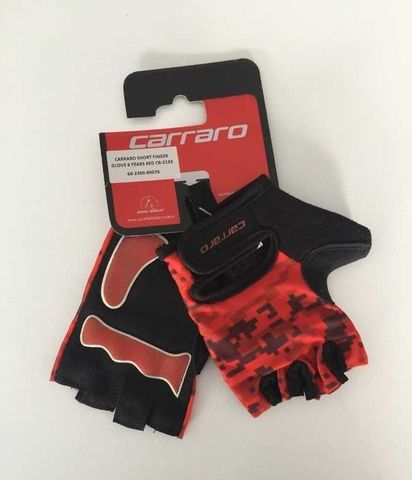 Carraro Carraro Kısa Parmak Çocuk Eldiveni 5-8 Yaş Kırmızı