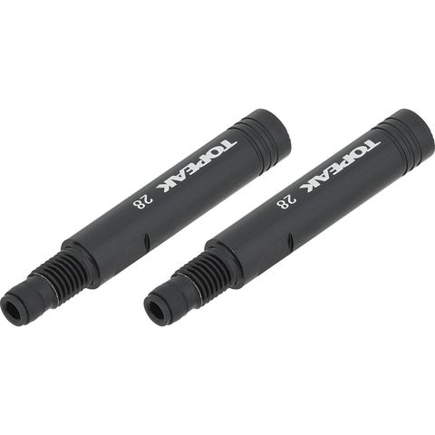 Topeak Topeak Valve Extender Ventilverlängerung - 2er Set schwarz 40 mm