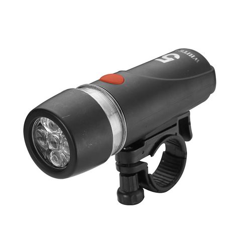 Epic-bike-parts Epic 811 5 Ledli Pilli Bisiklet Ön Far Siyah FAR-105