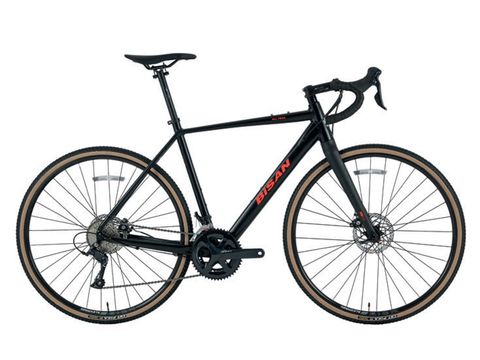 Bisan Bisan All Trail GRX 600 Gravel | 56cm Kadro | Mat Siyah-Turuncu