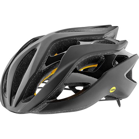 Giant Giant Rev MIPS Helm - Schwarz matt/Schwarz glänzend 51 - 55 cm