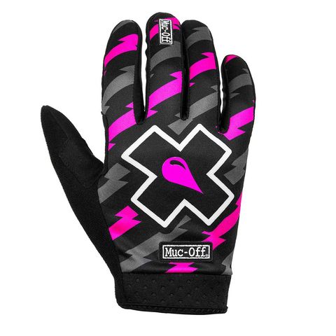 Muc Off Muc-Off Rider Gloves Bolt Mtb Bisiklet Eldiveni Uzun Parma Ride or Die 20103 - SİYAH / S
